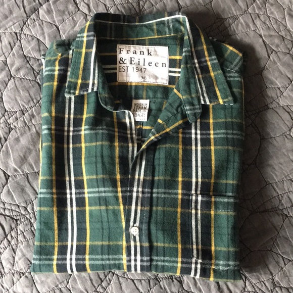Frank & Eileen Tops - Frank & Eileen “Barry” Plaid Flannel Shirt size XL